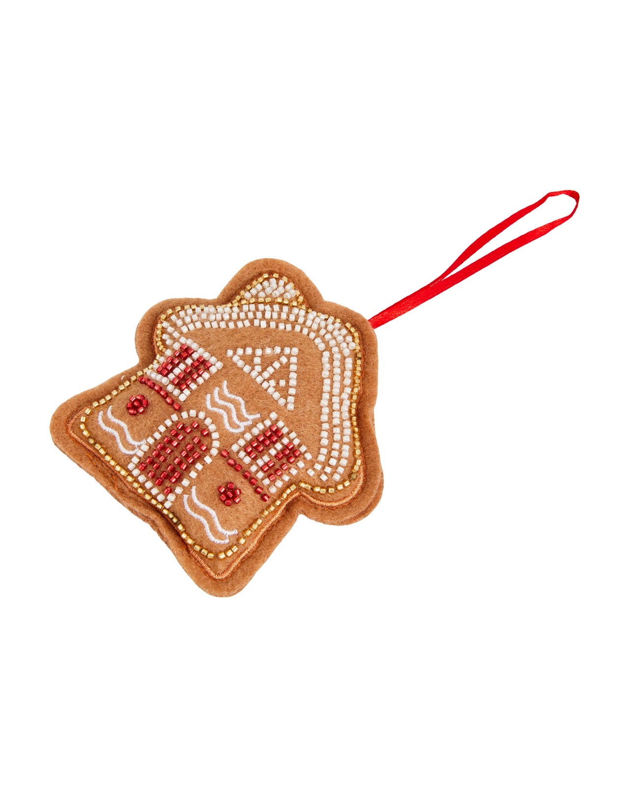 Anko Beaded Christmas Icon Decoration - Assorted 4 of 6