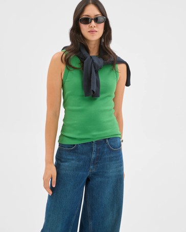 Australian Cotton Ribbed Tank Top
