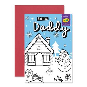 Hallmark Christmas Card - For You, Daddy