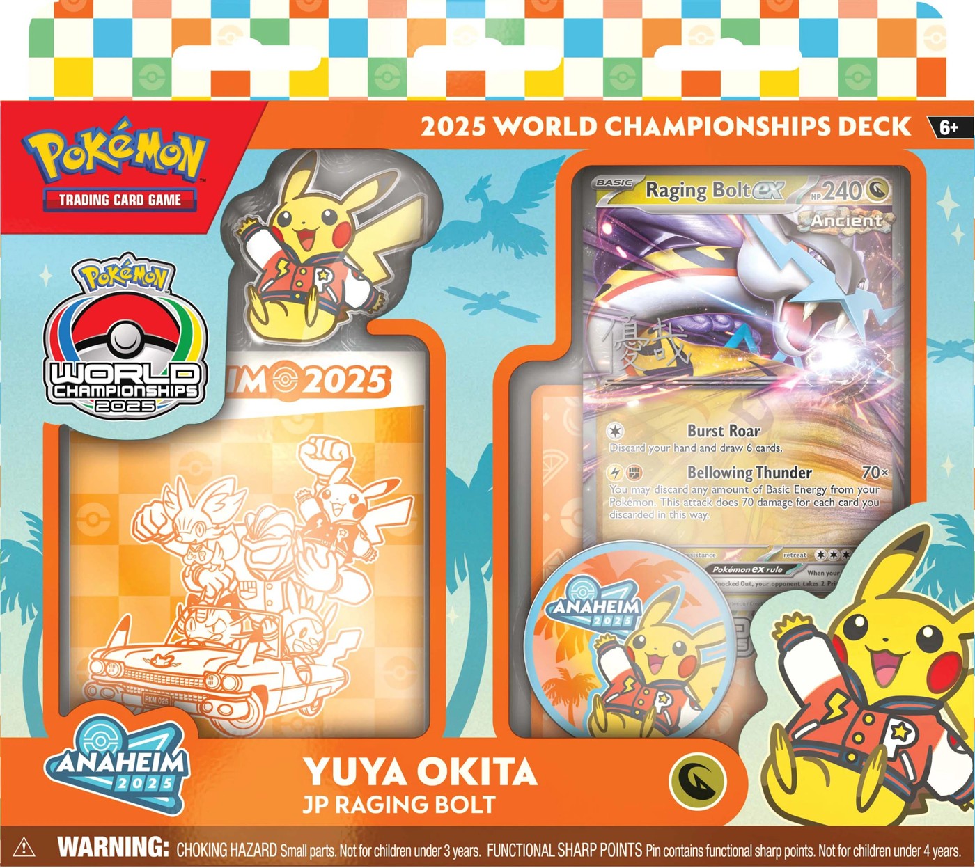Pokemon TCG: 2025 World Championships Deck - Assorted 6 of 6