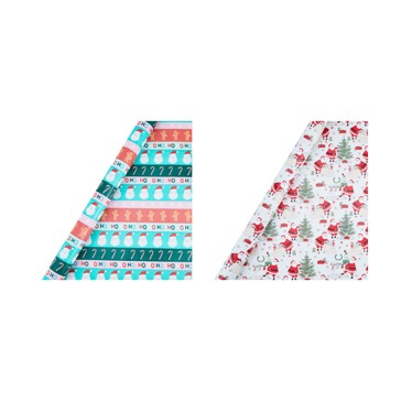 15m 99cm Christmas Gift Wrap, Assorted - Anko