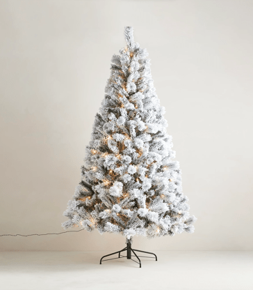 Snowy Aspen Pre-Lit Christmas Tree - 7ft (T13)