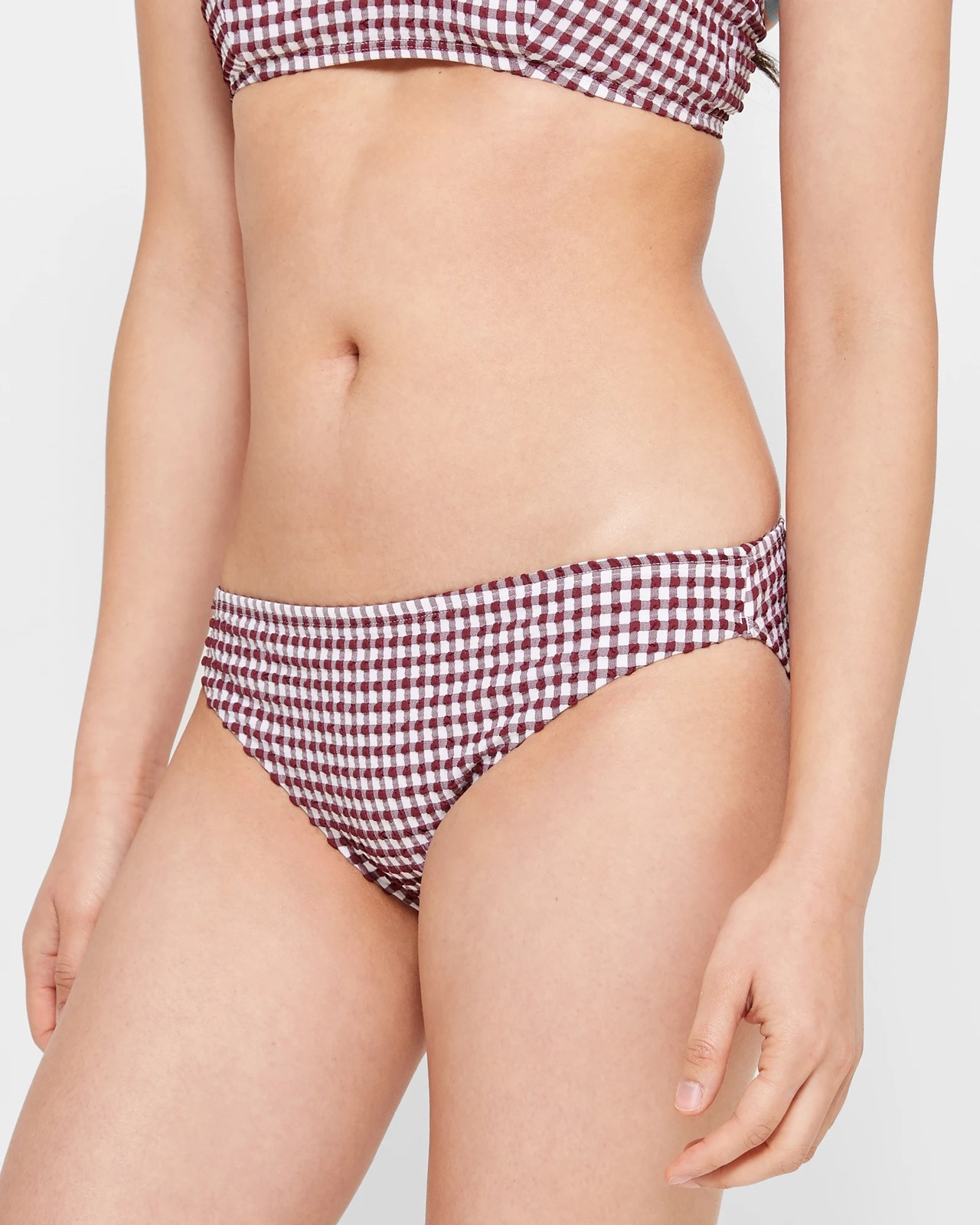 Seersucker Swim Bikini Bottoms Target Australia