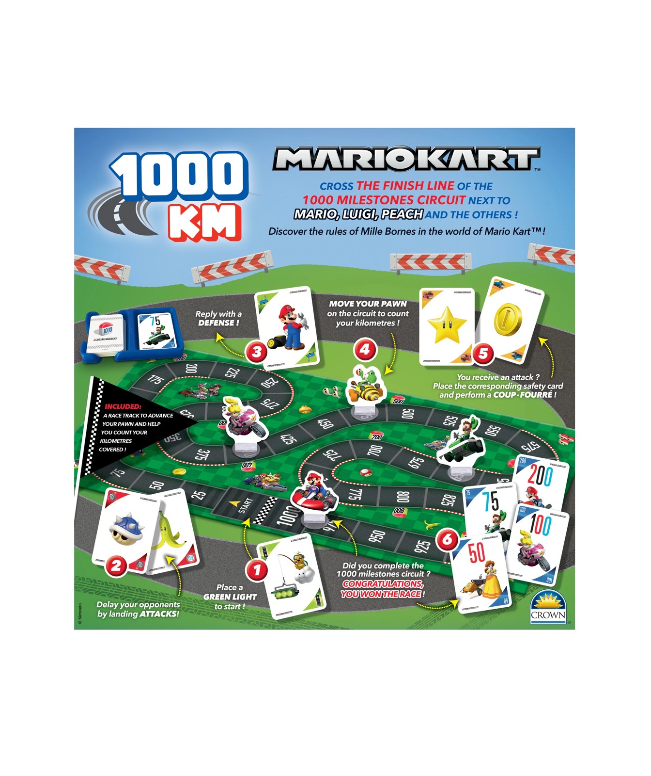 Nintendo MarioKart 1000Km Boardgame 3 of 3