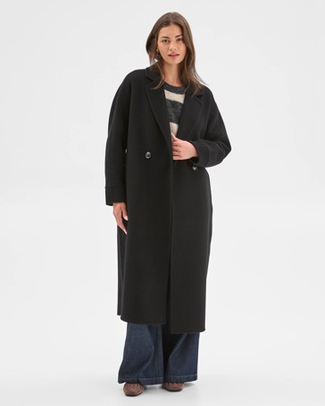 Petites Wool Cocoon Coat