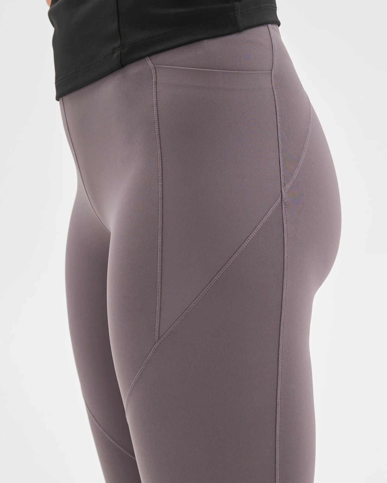 Active Infinity Sculpt High Rise 7/8 Length Tights - Fog 6 of 6