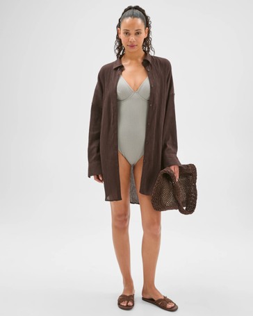 Resort Swim Maxi Shirt