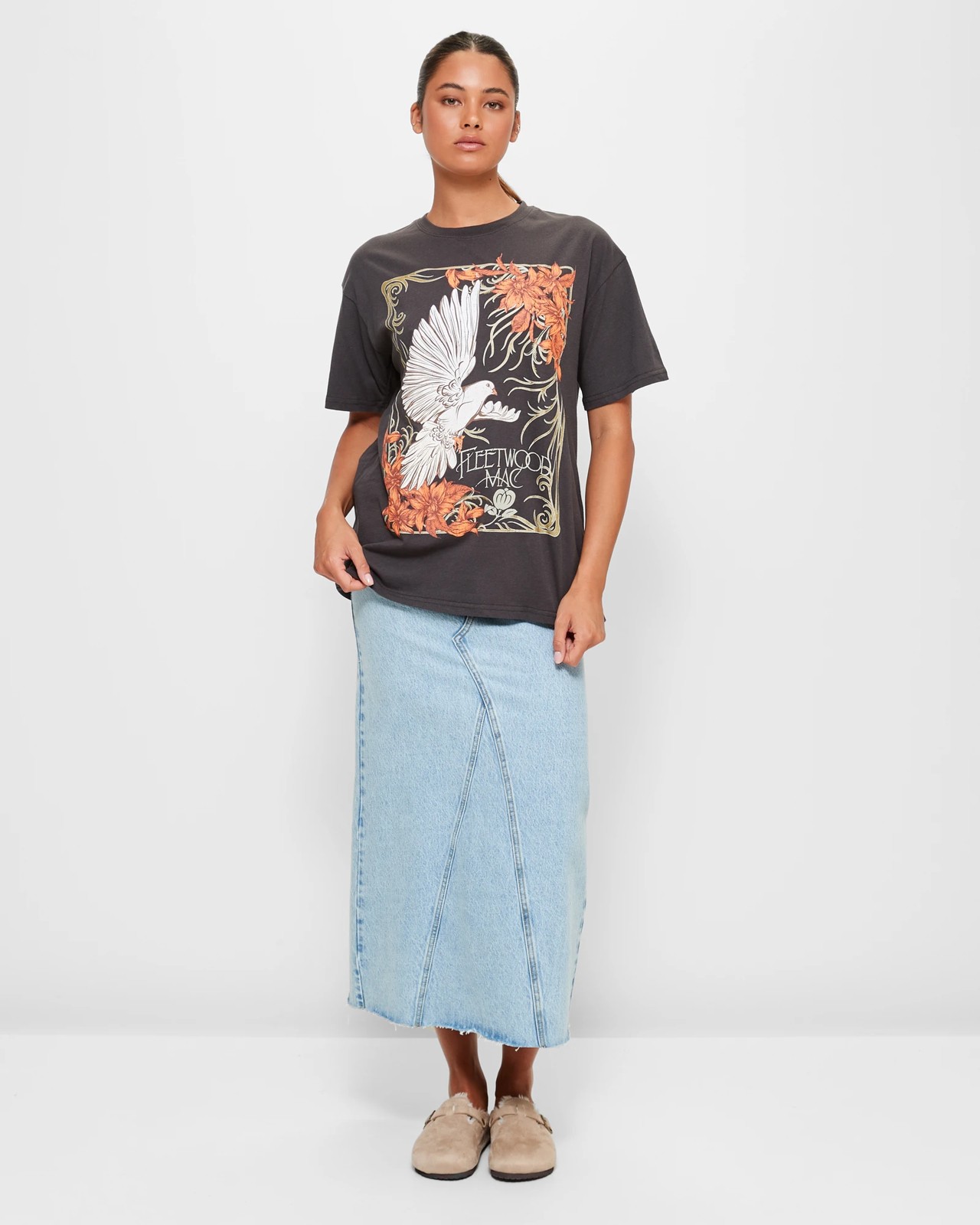 Oversized T Shirt Fleetwood Mac Target Australia