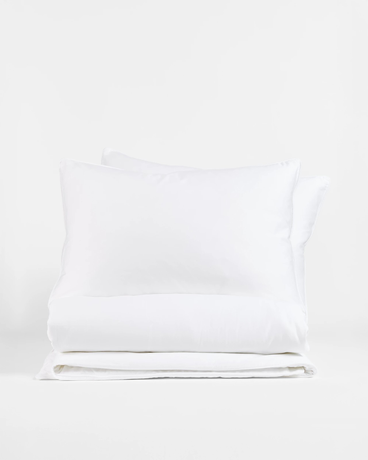 Eden Luxury Egyptian Cotton Quilt Cover Set - White 5 of 6