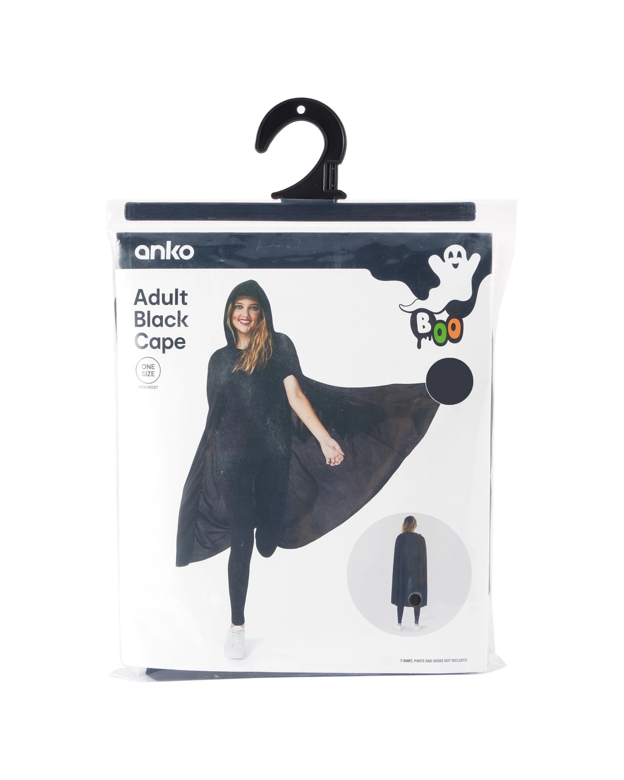 Black Cape - Adult 4 of 5
