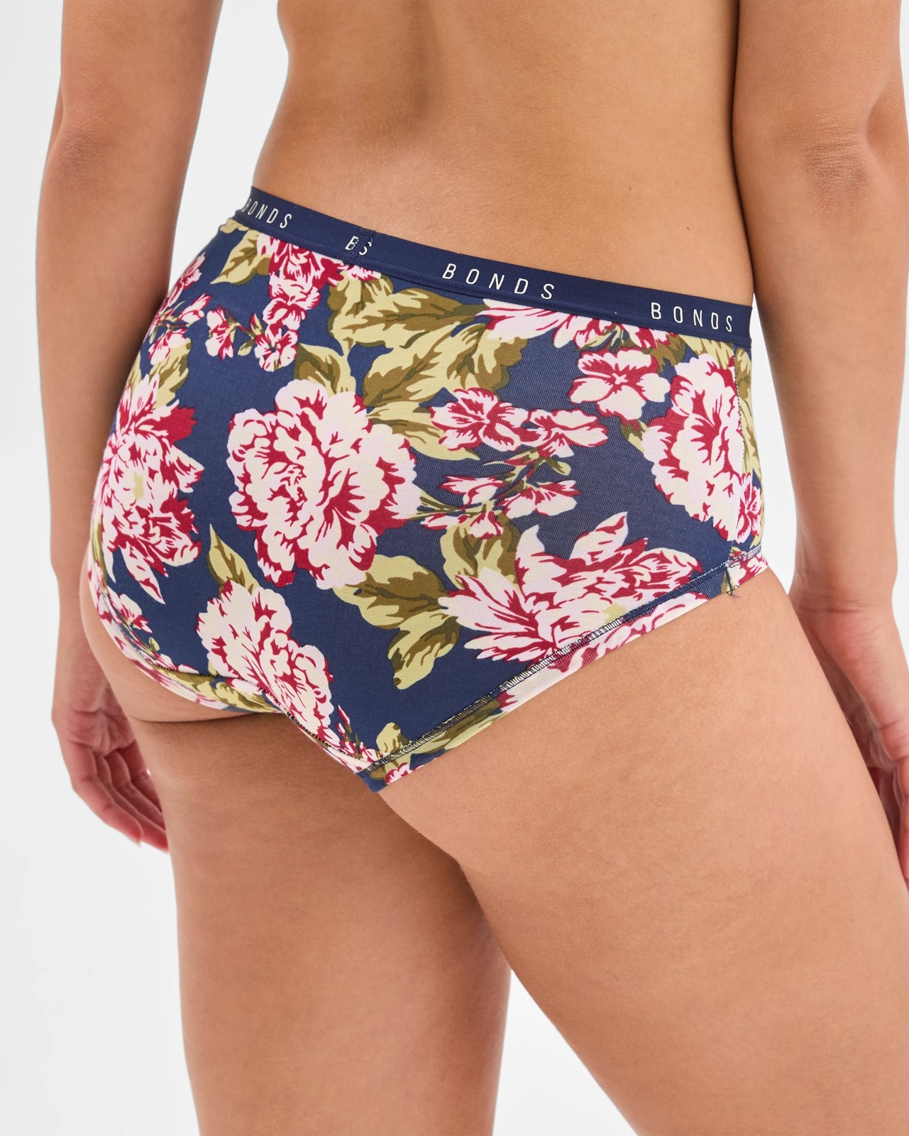 Bonds Cottontails 3 Pack Full Briefs  - Vintage Bloom/Frosted Mauve/Cherry Wine 4 of 4