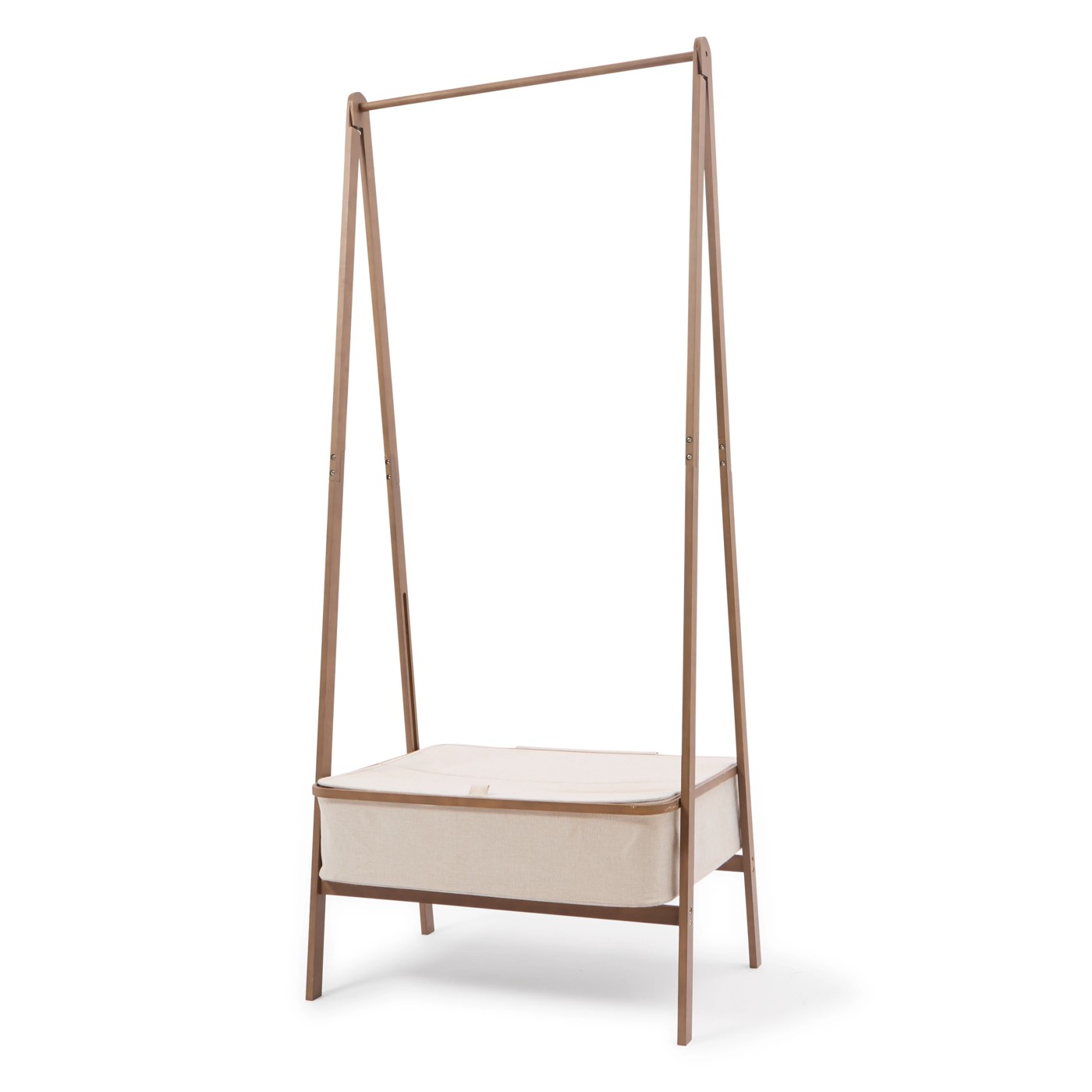 Anko Walnut Look Garment Rack 2 of 6