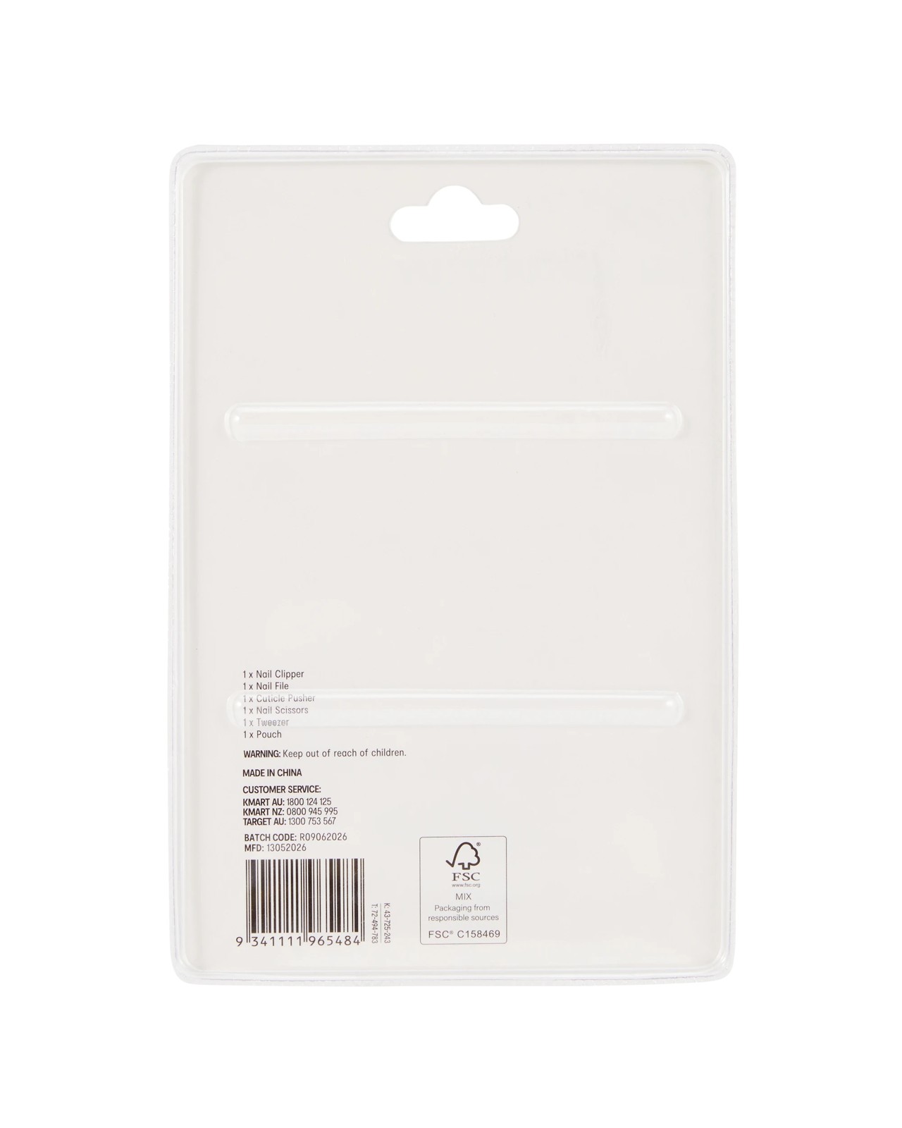 OXX Cosmetics 6 Pack Shell Manicure Set 5 of 5