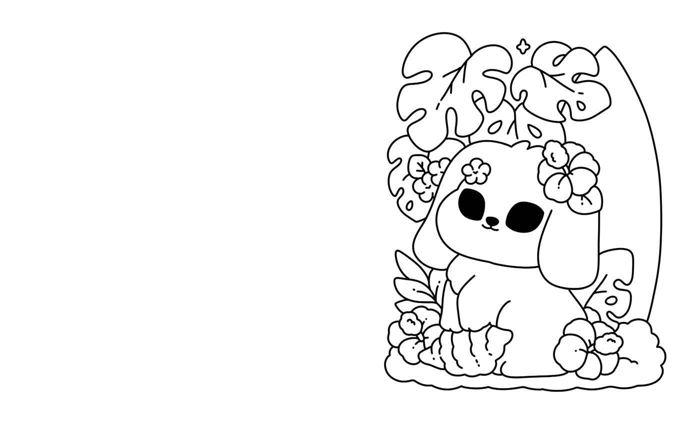 Cute 'n' Cosy Colouring World by Zenny Abanales - Book 4 of 6