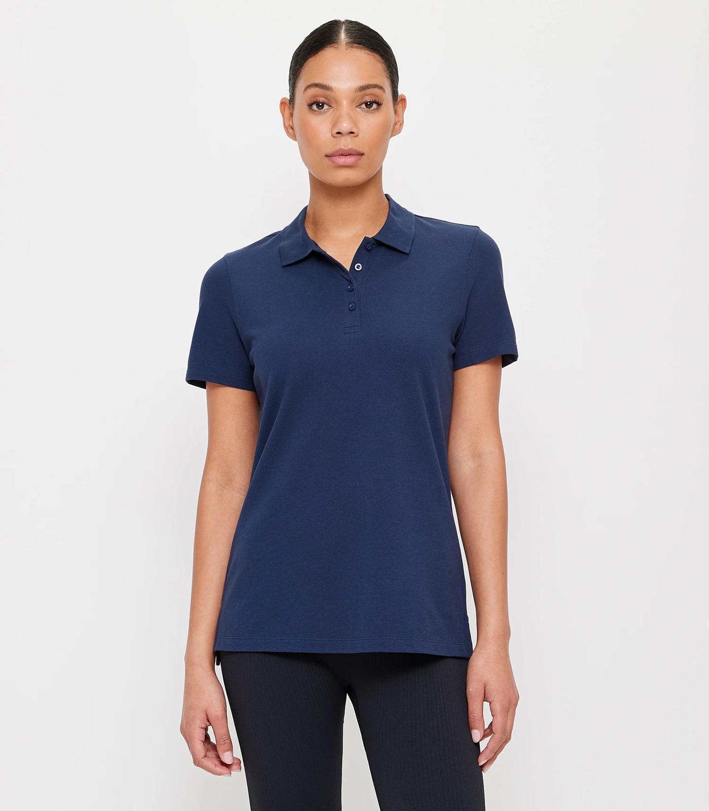 Active Pique Polo T-Shirt - Navy Blue | Target Australia