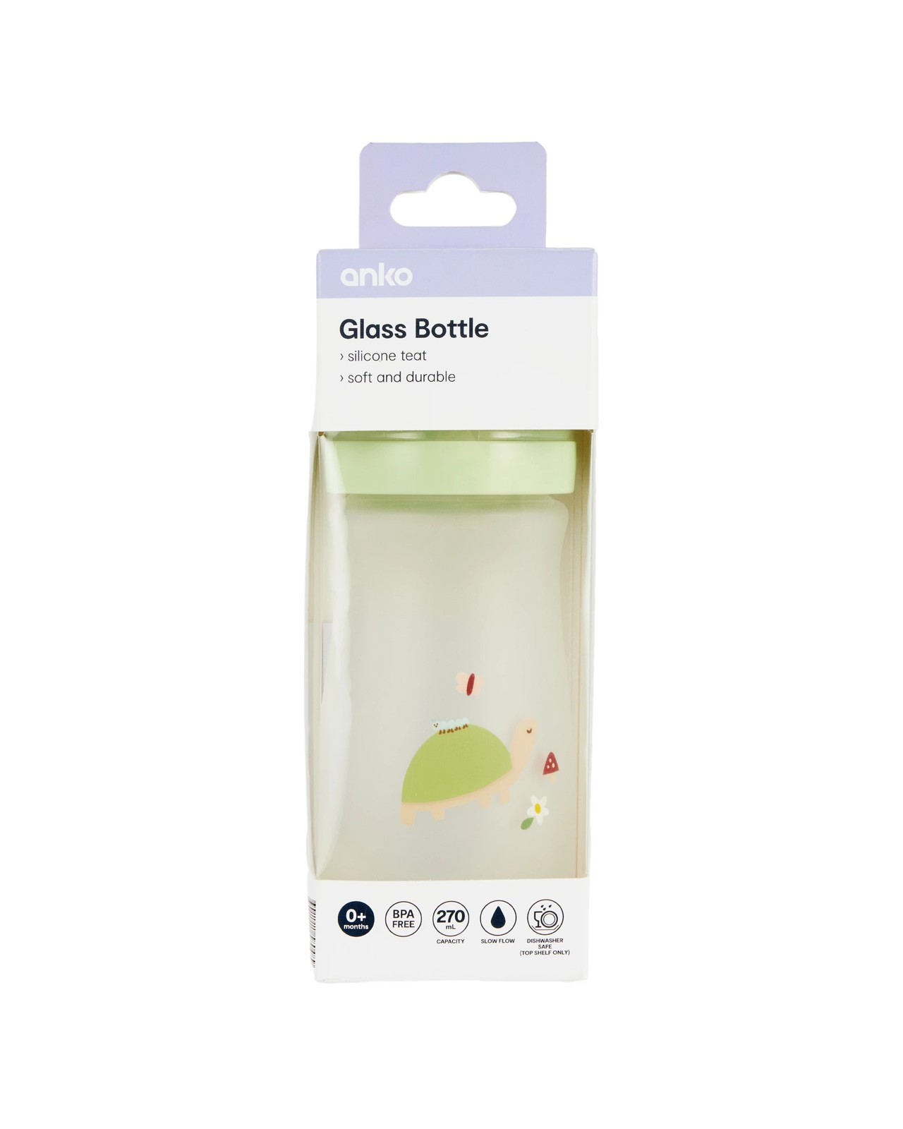 Anko 270ml Glass Bottle 6 of 6