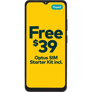 Optus X Pro 5G Smartphone - Black
