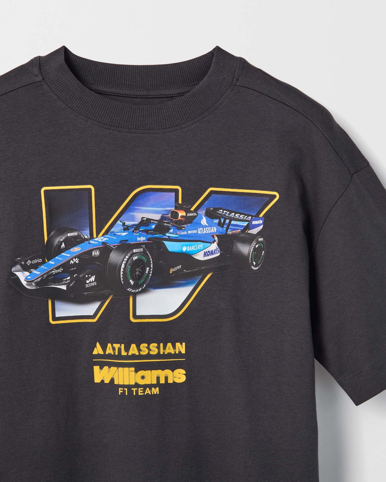 Licensed Williams F1 Australian Cotton Oversized T-Shirt 6 of 6