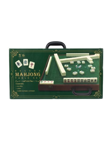 Deluxe Mahjong Table Set