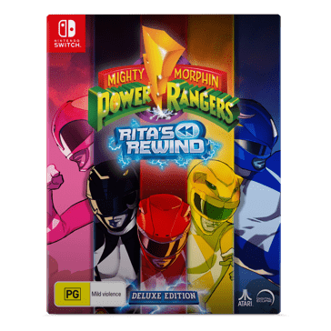 Mighty Morphin Power Rangers Ritas Rewind Deluxe Edition - Nintendo Switch