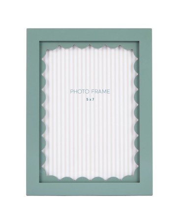 Anko Scallop Photo Frame, 5in. x 7in. - Green