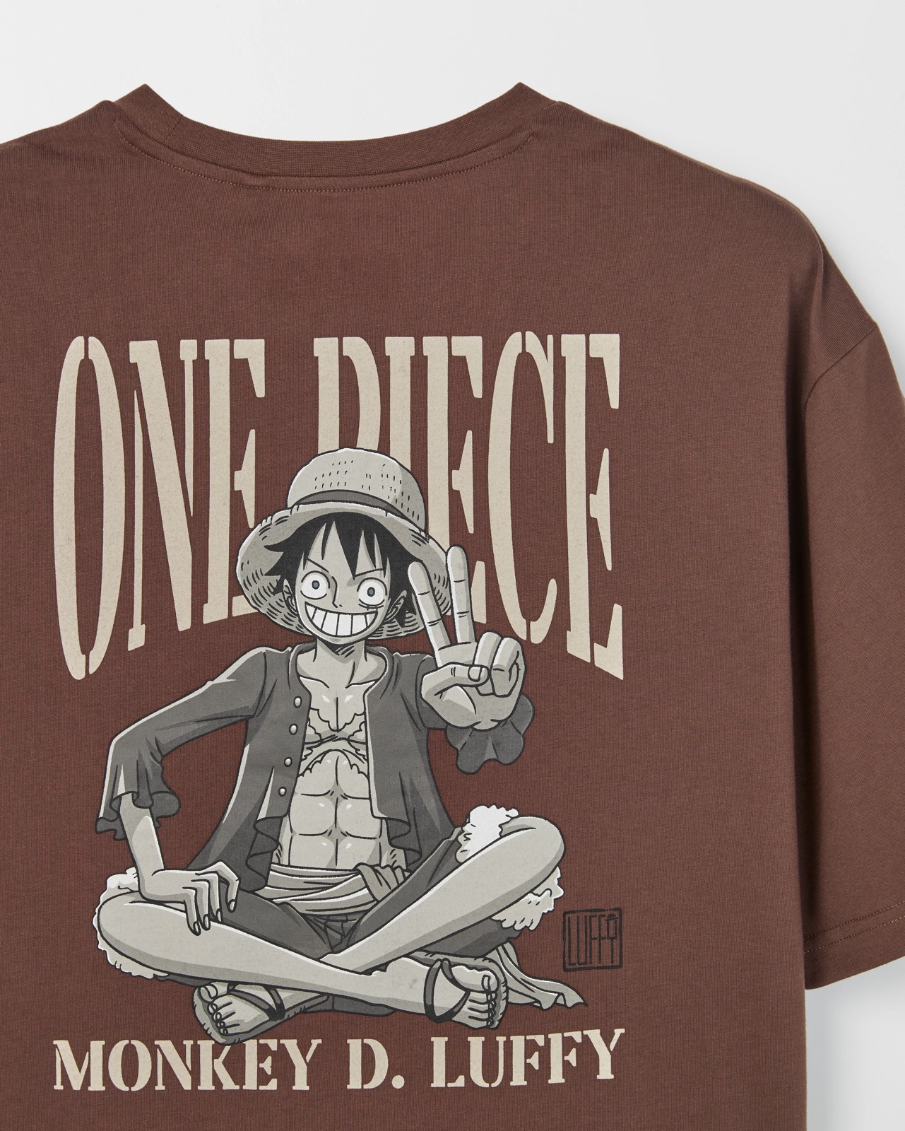 Licensed One Piece Luffy Logo T-Shirt 4 of 5
