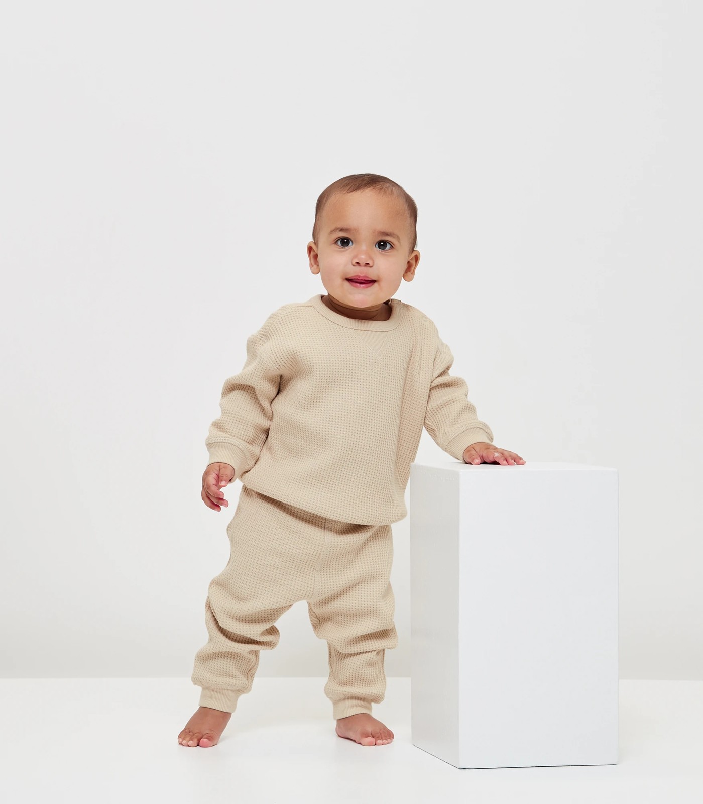 Baby boy cream on sale sweater