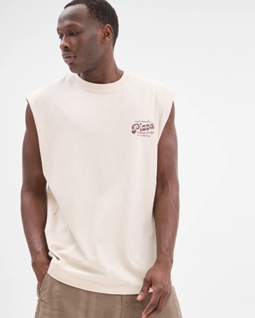 Australian Cotton Graphic Tank Top - Commons