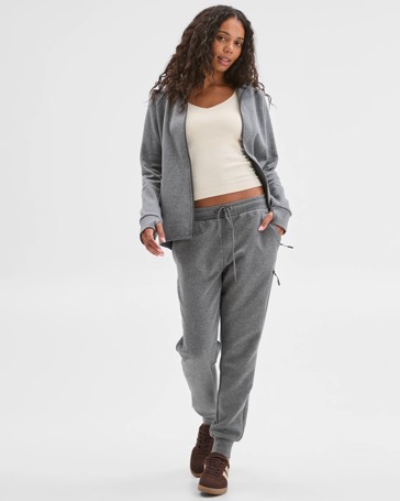 Active Australian Cotton Blend Athleisure Tech Fleece Jacket