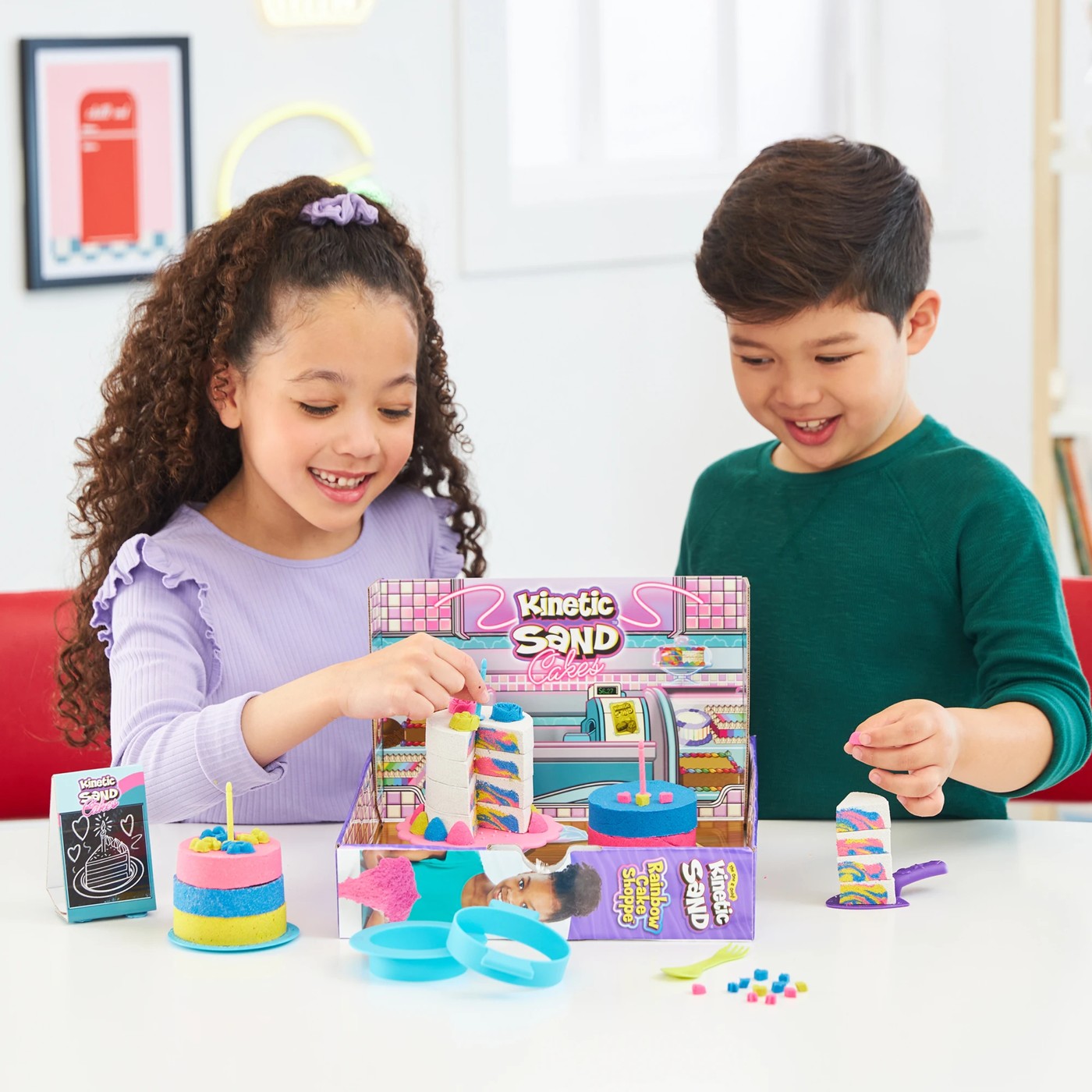 Kinetic Sand Rainbow Cake Shoppe Playset (Target Exclusive)