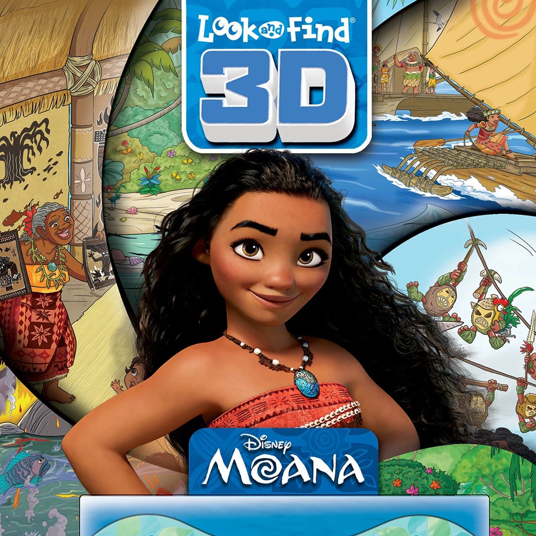 3D Look And Find Disney Moana Target Australia