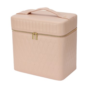 Quilted Beauty Case, Soft Glam - OXX Cosmetics