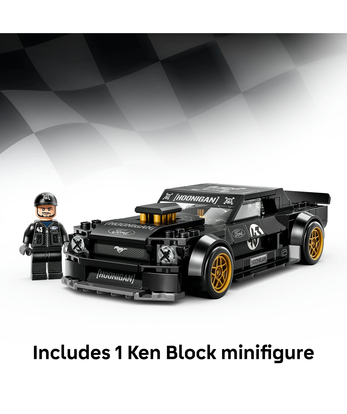 LEGO® Speed Champions Ken Block's '65 Ford Mustang Hoonicorn V1 77262 5 of 5