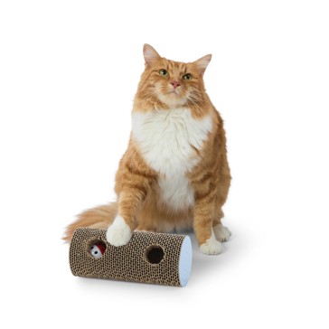 Cat Scratcher Roll with Ball - Anko