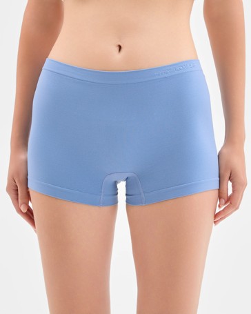 Lily Loves 2 Pack Seamfree Embossed Boyleg Briefs