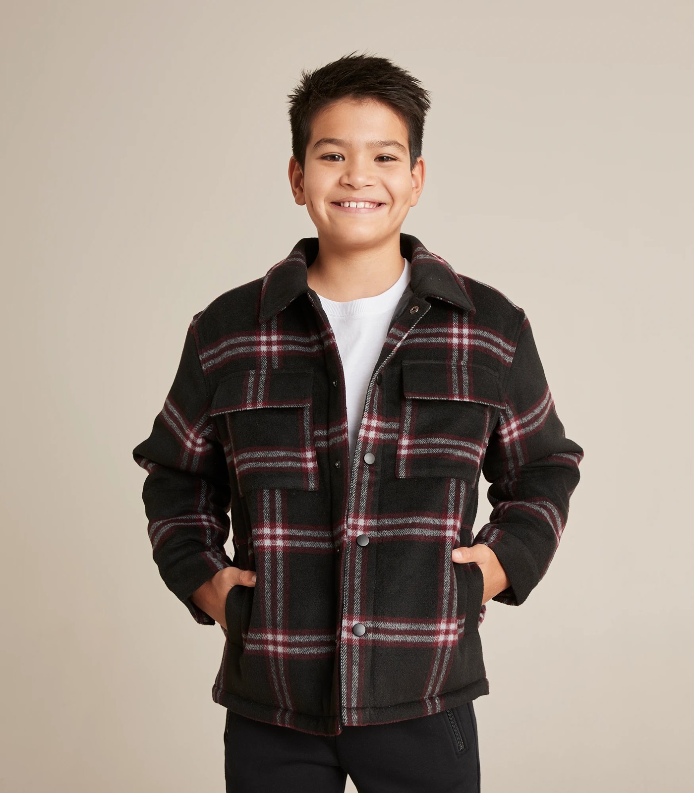 Plaid hot sale lumber jacket