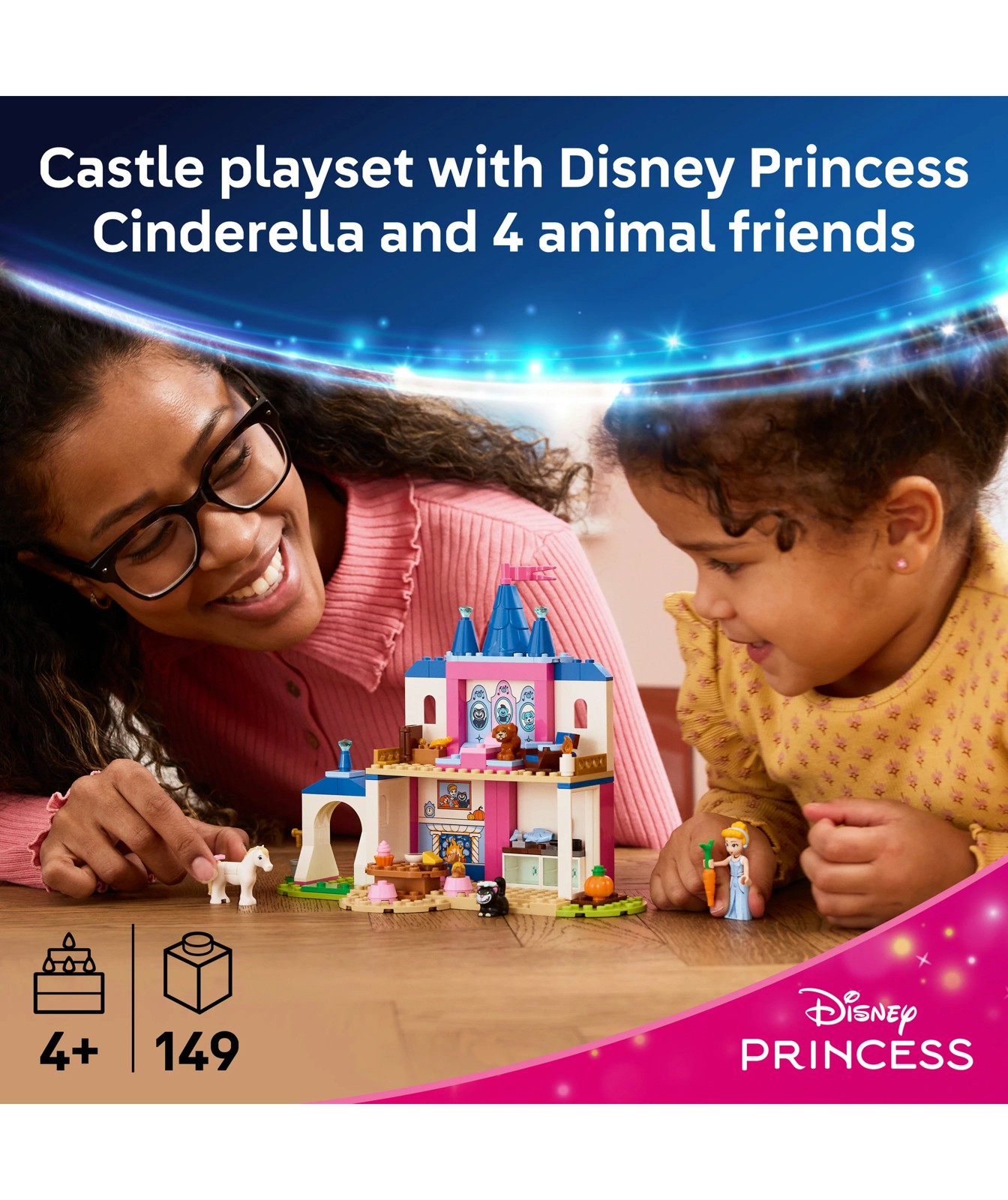 LEGO® Disney Princess Cinderella Animal Friends Castle 43283 2 of 5