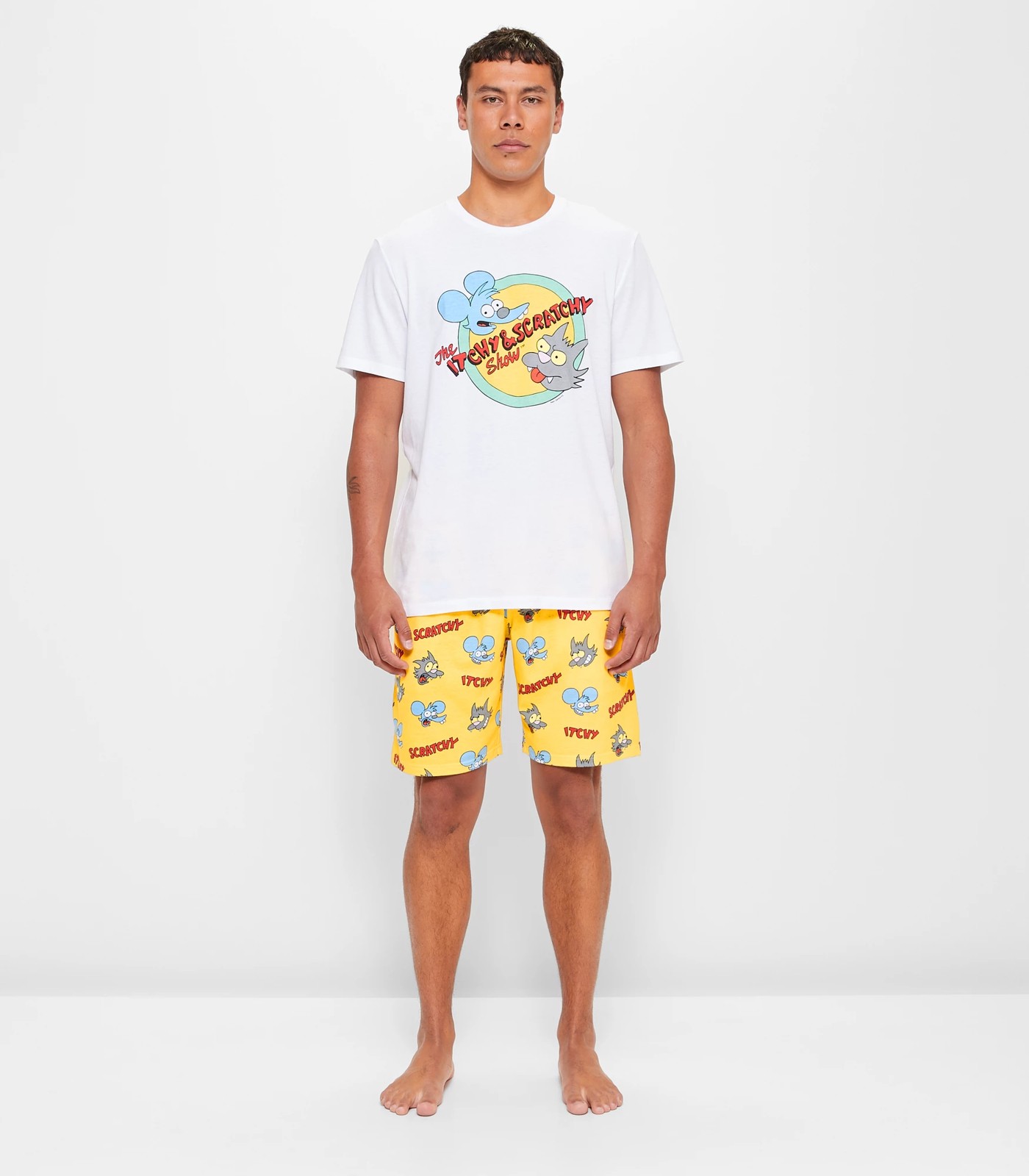 Licensed Pyjama Set - Itchy & Scratchy | Target Australia