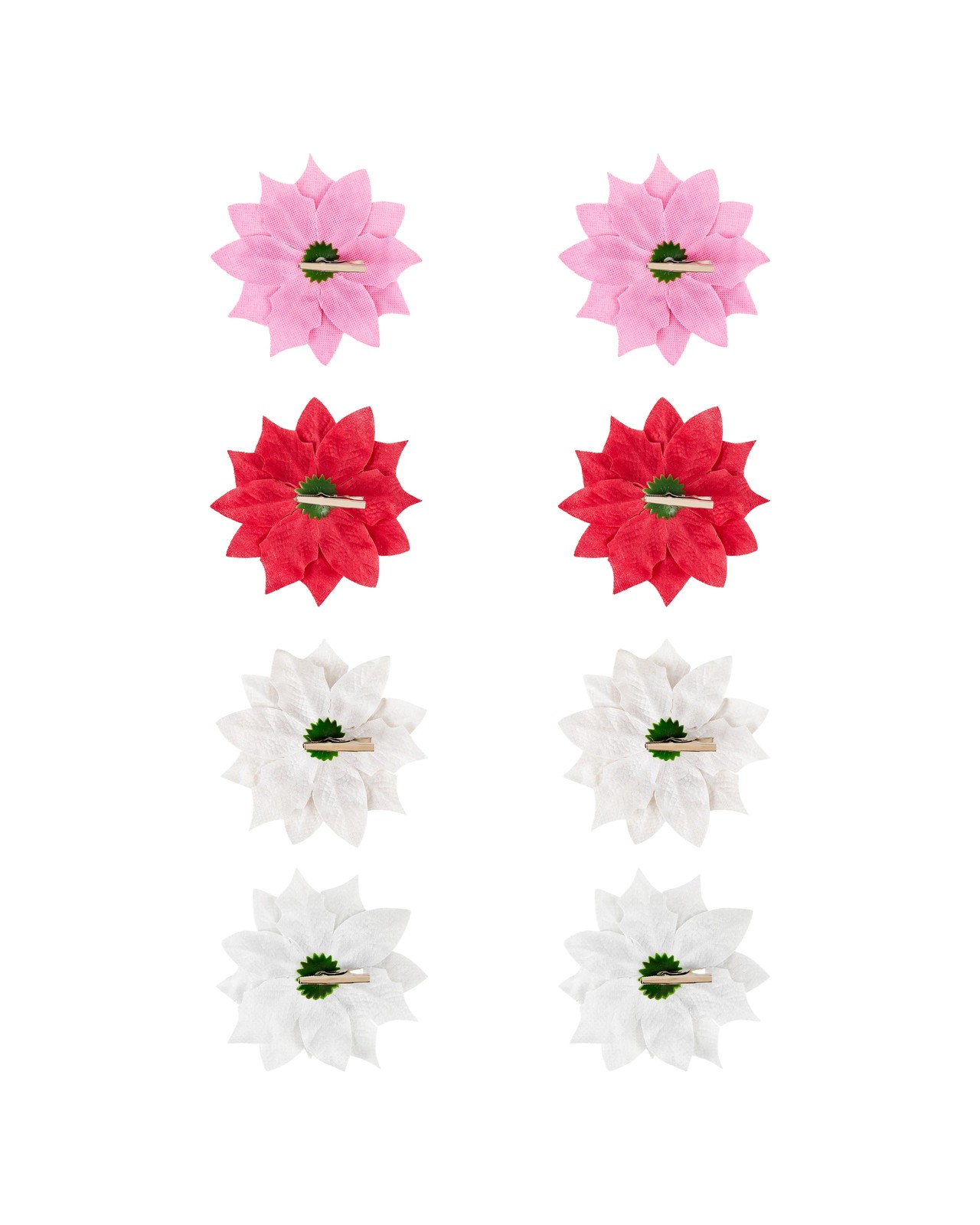Anko 2 Pack Poinsettia Clips - Assorted 3 of 5