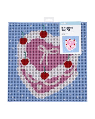 Anko DIY Sparkle Gem Art - Vintage Cake
