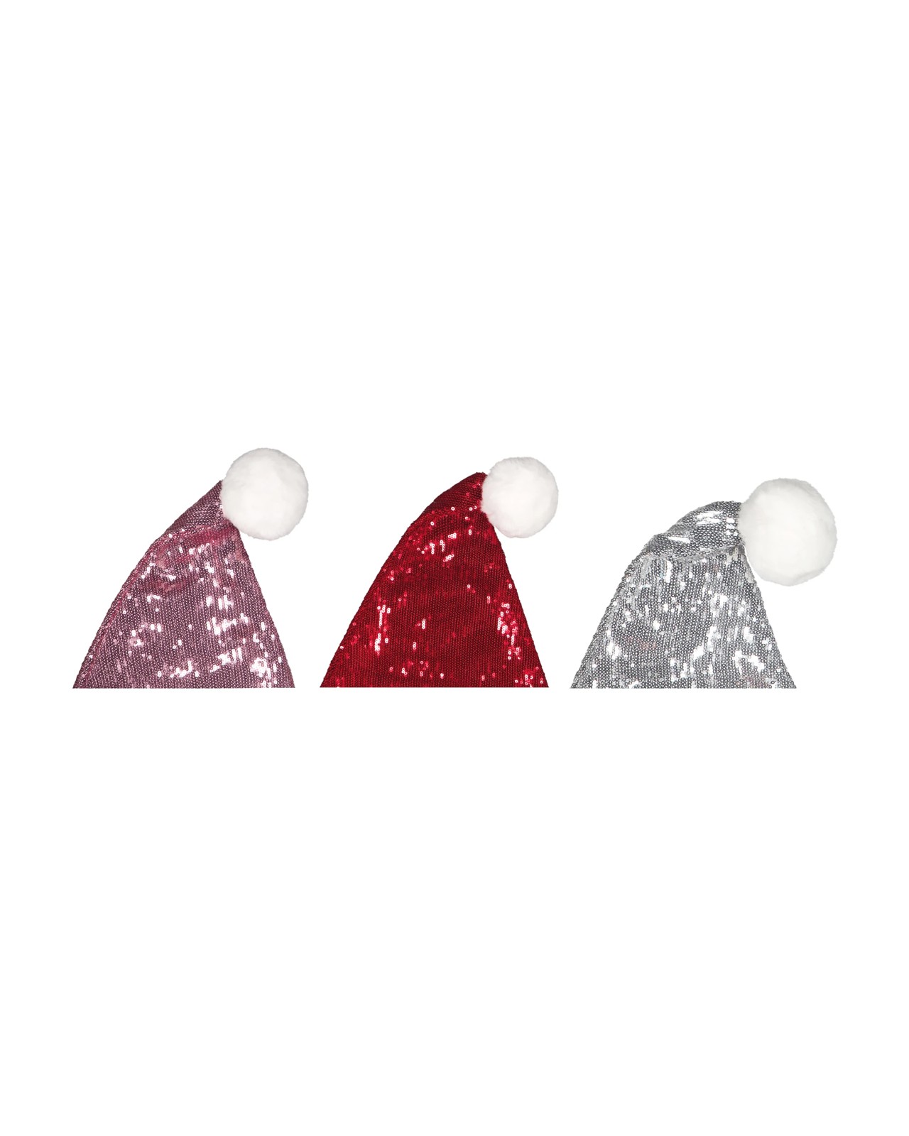 Anko Sequin Santa Hat - Assorted 2 of 4
