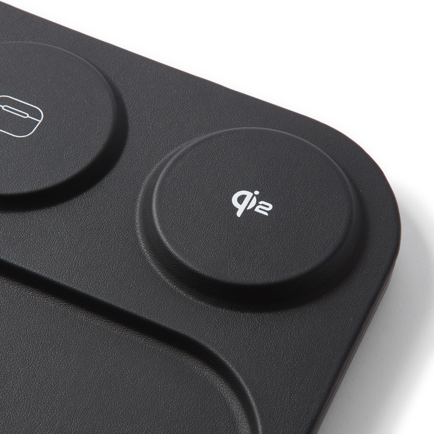 Anko 3-in-1 Wireless Charger Tray - Black 4 of 6