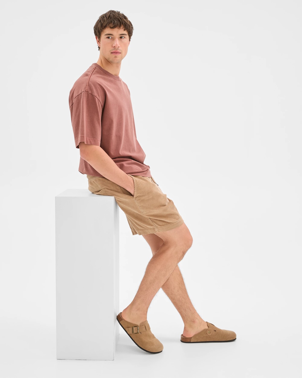 Commons Corduroy Shorts - Sand 2 of 6