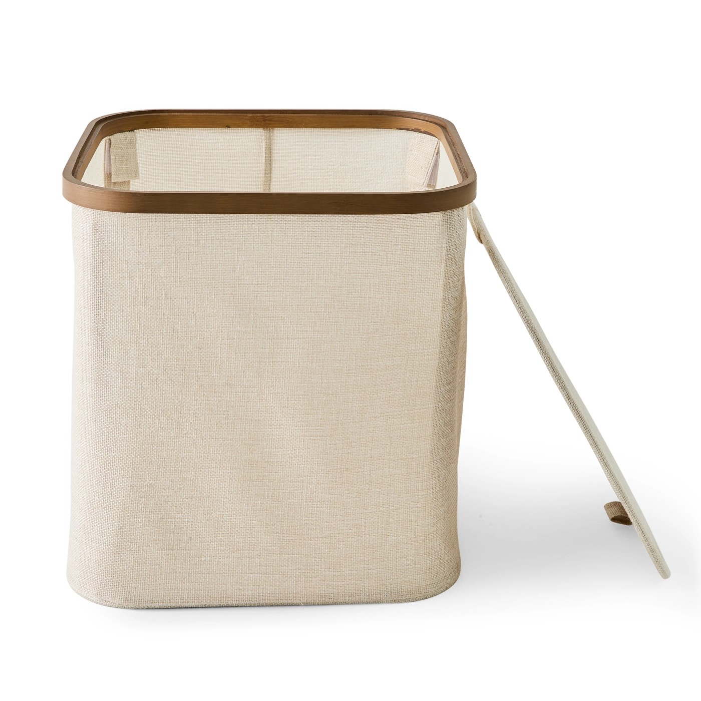 Anko Linen Look Walnut Look Tall Box 5 of 5
