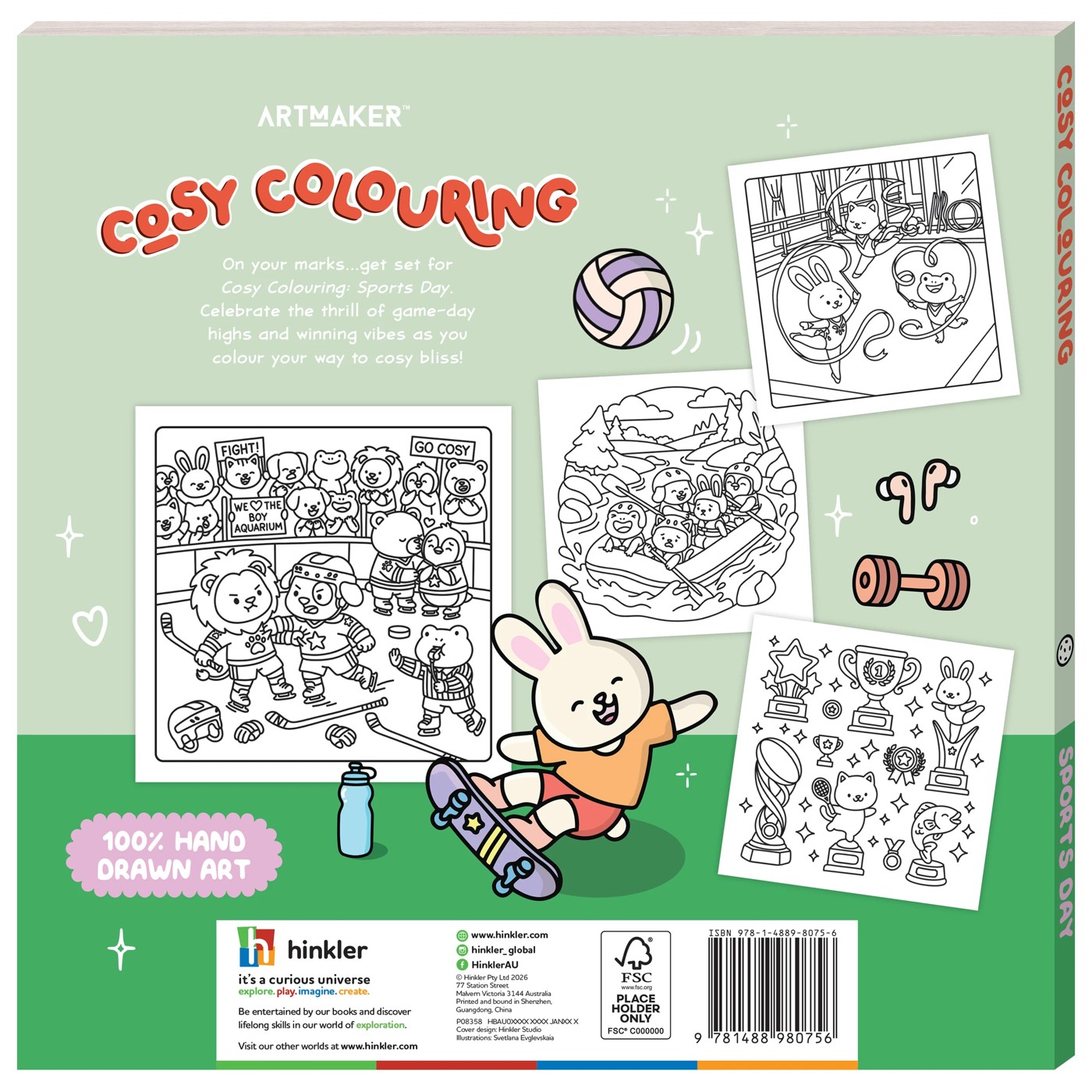 Cosy Colouring Sports Day - Book 2 of 5