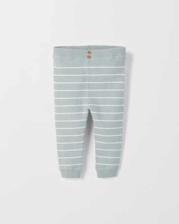 Baby Organic Cotton Rib Knit Pants