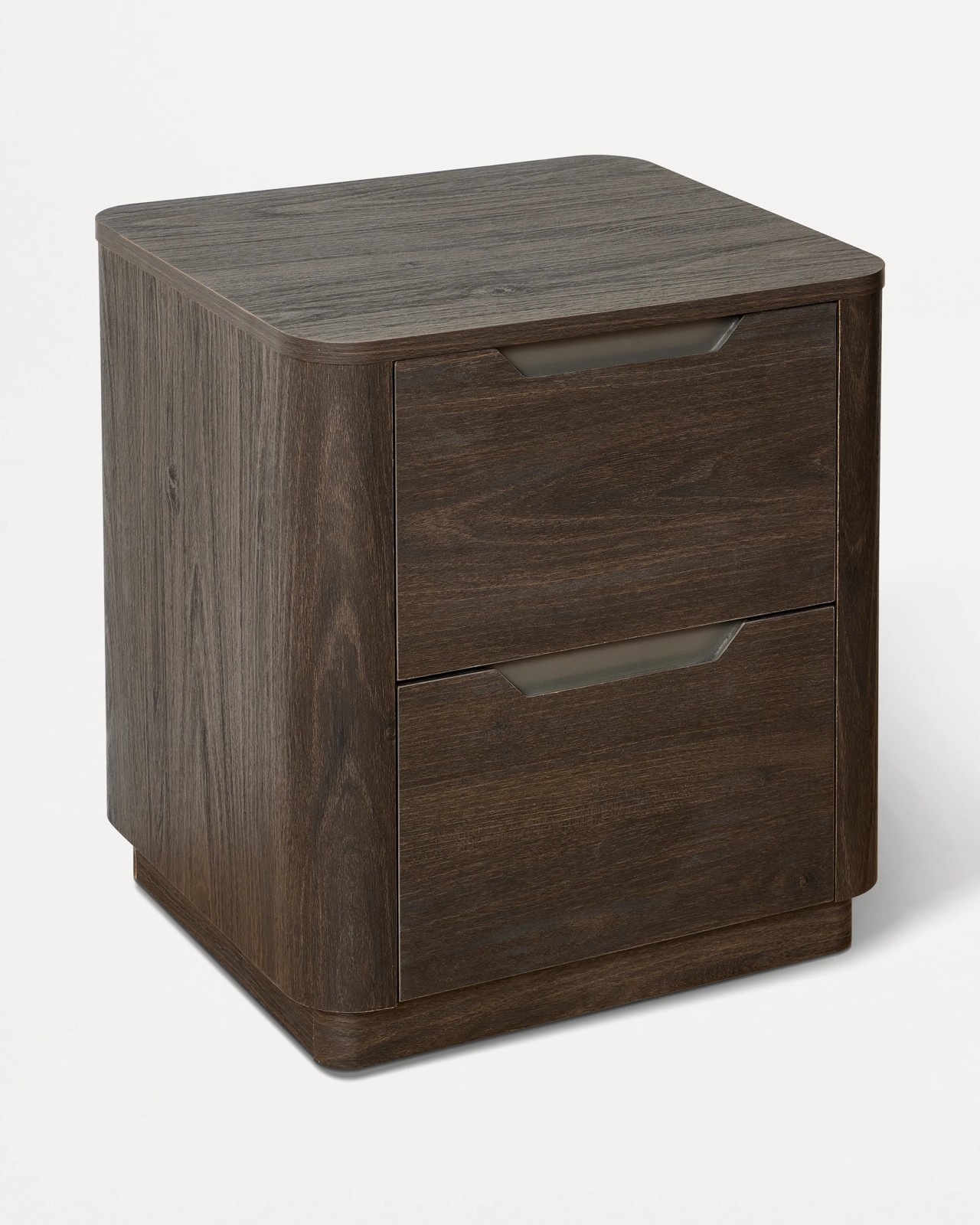 Anko Miles 2 Drawer Bedside Table - Walnut 4 of 5