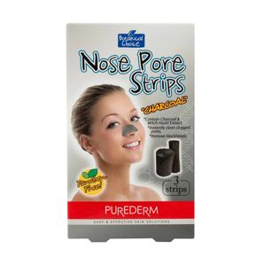 Purederm Botanical Choice Nose Pore Strips - Charcoal