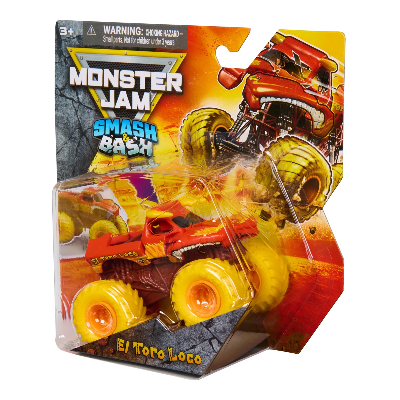 Monster Jam Smash & Bash 1:64 Scale Monster Truck - Assorted 2 of 5