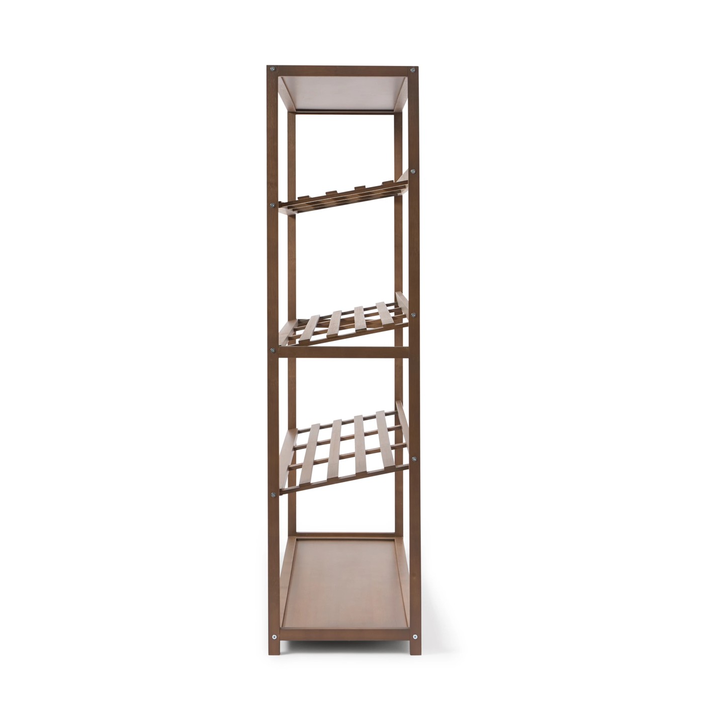 Anko 5 Tier Walnut Look Shoe Rack 4 of 6